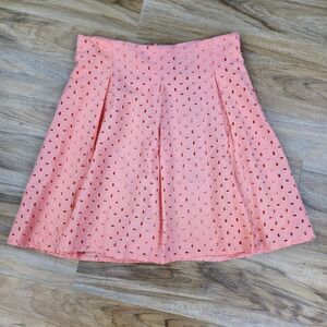 🔺️NWT Freestyle Revolution Coral Embroidered Eyelet Skirt Medium